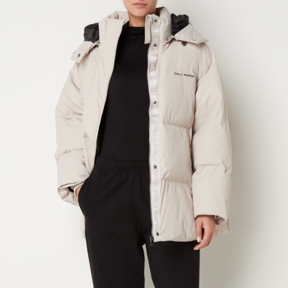 DAILY PAPER The Nicole Puffer in Nacreous Clouds Beige - Picture 3 of 15
